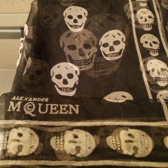 Is the Alexander McQueen skull scarf due for a comeback?